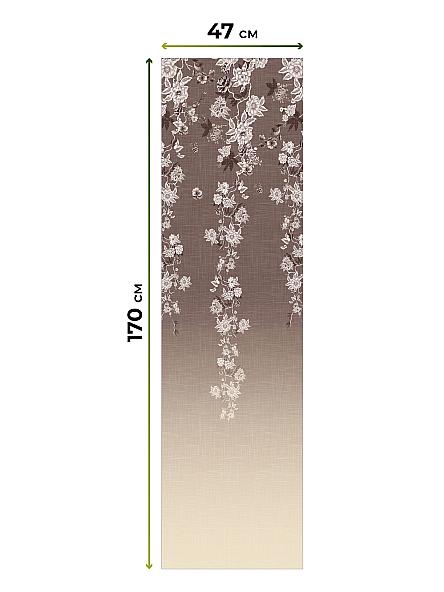 Рулонная штора Ранфрик - 134 - ширина 47 см - фото 5