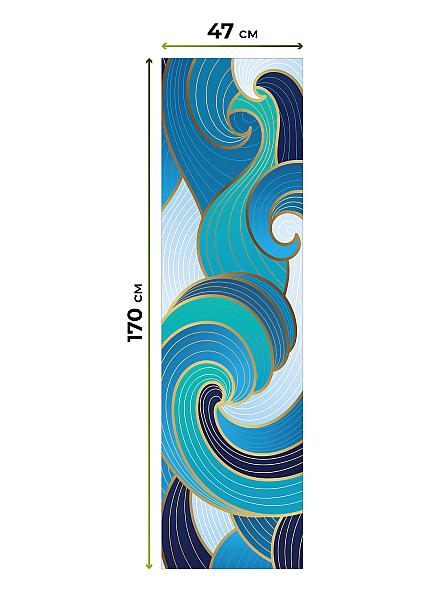 Рулонная штора Ранфрик - 136 - ширина 47 см - фото 5