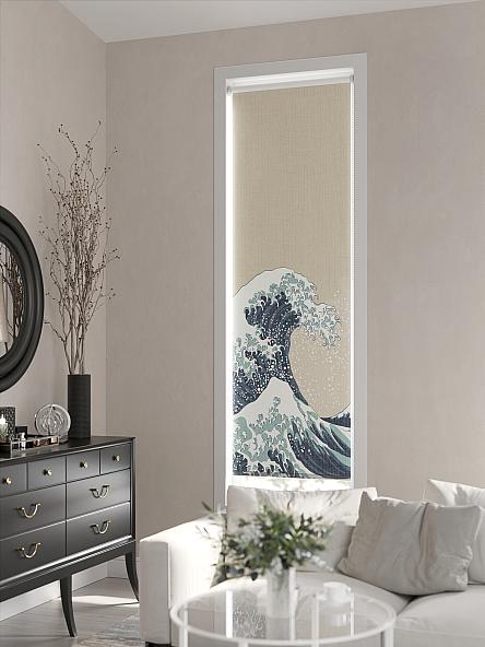 Рулонная штора Ранфрик - 137 - ширина 47 см - фото 3