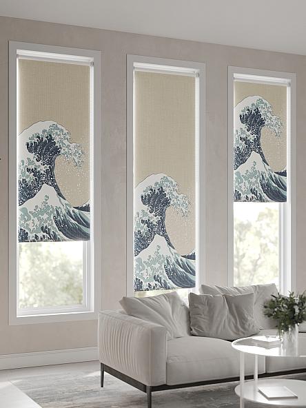 Рулонная штора Ранфрик - 137 - ширина 47 см - фото 6