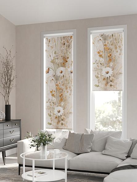 Рулонная штора Ранфрик - 139 - ширина 47 см