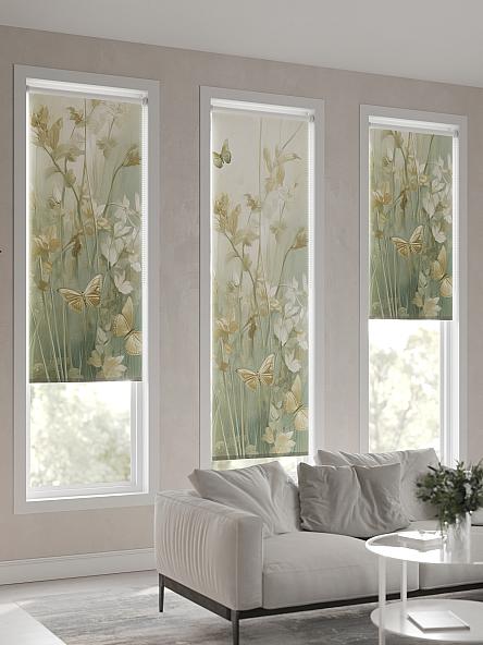 Рулонная штора Ранфрик - 140 - ширина 47 см - фото 6