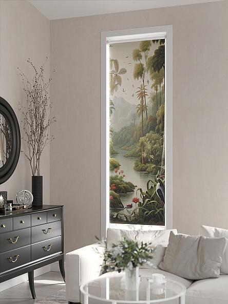 Рулонная штора Ранфрик - 143 - ширина 47 см - фото 3