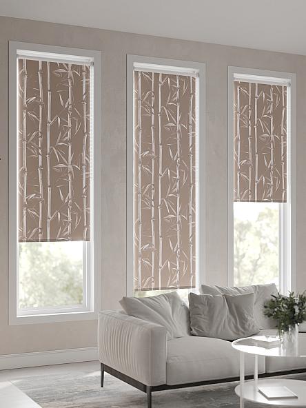 Рулонная штора Ранфрик - 145 - ширина 47 см - фото 6