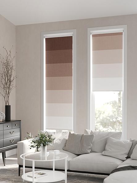 Рулонная штора Ранфрик - 153 - ширина 47 см