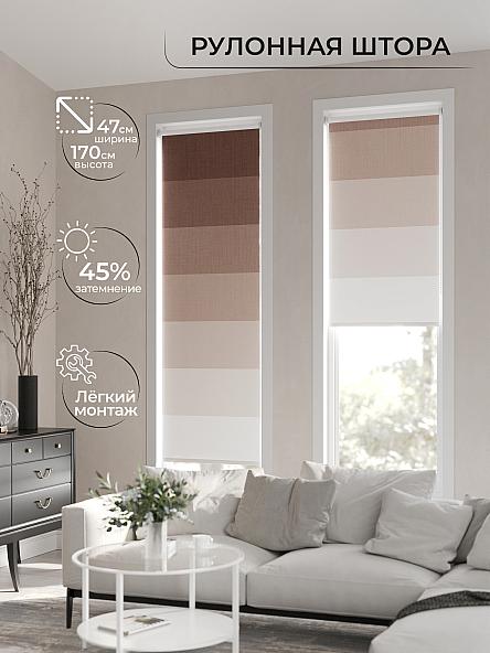 Рулонная штора Ранфрик - 153 - ширина 47 см - фото 2