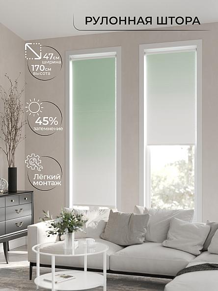 Рулонная штора Ранфрик - 164 - ширина 47 см - фото 2