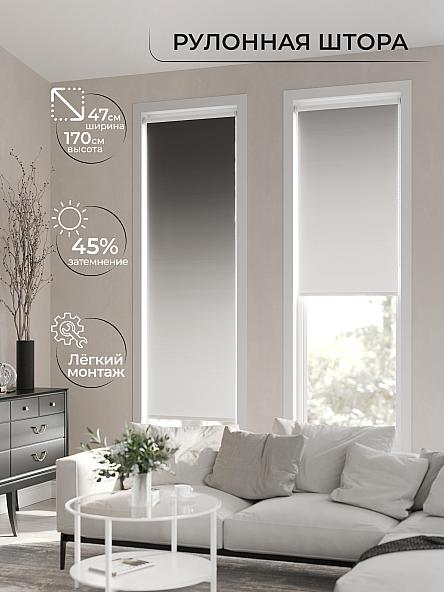 Рулонная штора Ранфрик - 166 - ширина 47 см - фото 2