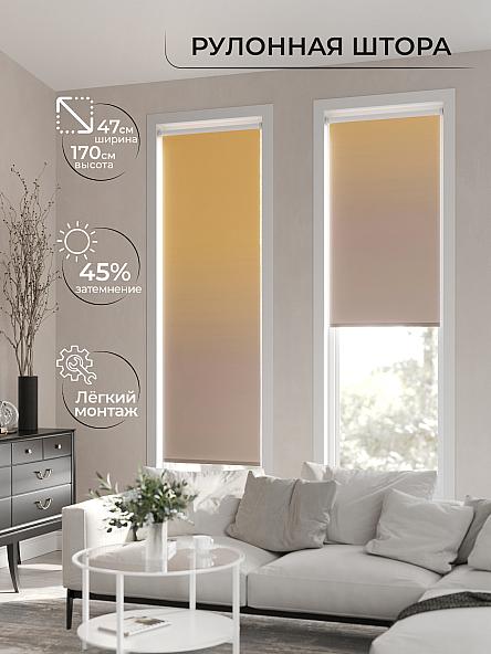 Рулонная штора Ранфрик - 172 - ширина 47 см - фото 2