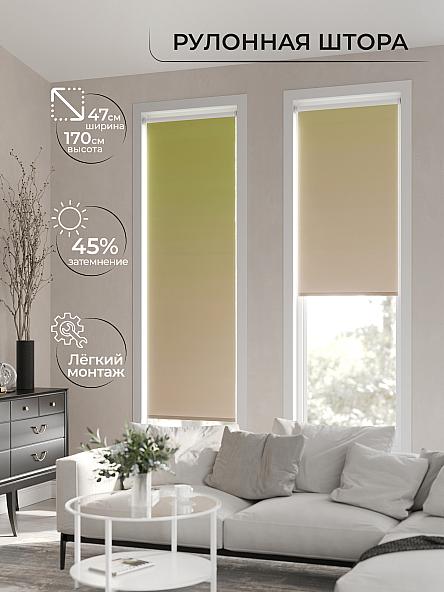 Рулонная штора Ранфрик - 173 - ширина 47 см - фото 2