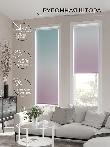 Рулонная штора Ранфрик - 177 - ширина 47 см - фото 2