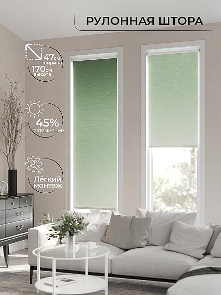 Рулонная штора Ранфрик - 179 - ширина 47 см - фото 2