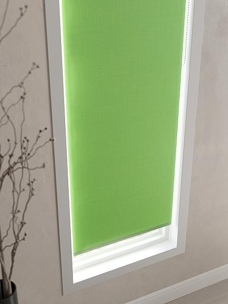 Рулонная штора Ранфрик - 184 - ширина 47 см - фото 4