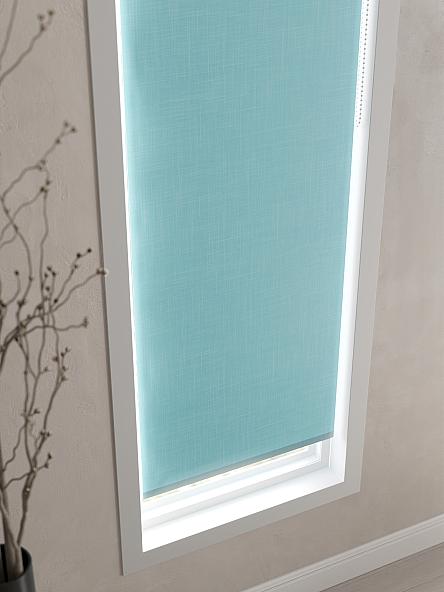 Рулонная штора Ранфрик - 186 - ширина 47 см - фото 4