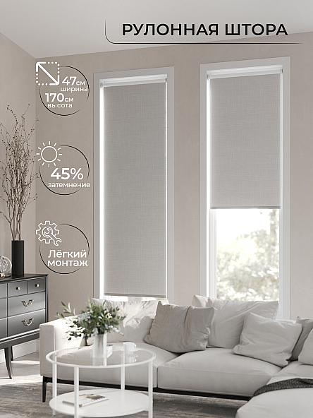 Рулонная штора Ранфрик - 198 - ширина 47 см - фото 2