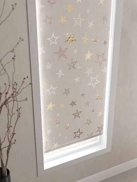 Рулонная штора для кухни для детской Лимкис - 01 - ширина 52 см - фото 4