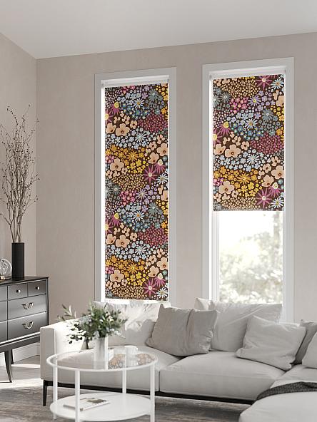 Рулонная штора для кухни для детской Лимкис - 02 - ширина 52 см