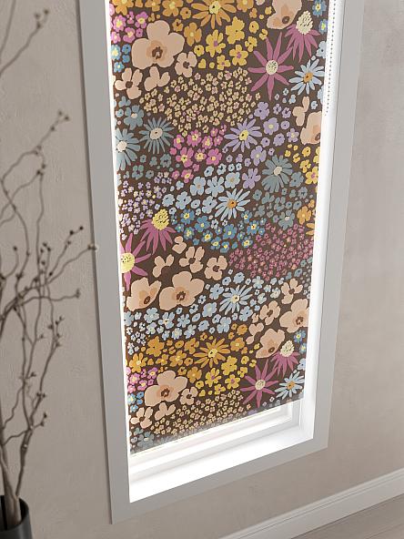 Рулонная штора для кухни для детской Лимкис - 02 - ширина 52 см - фото 4