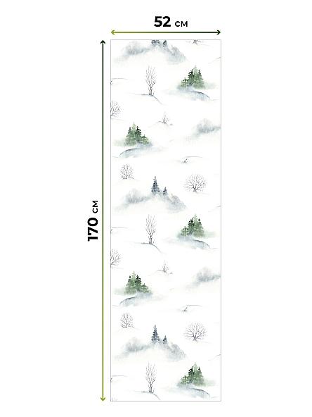 Рулонная штора для кухни для детской Лимкис - 07 - ширина 52 см - фото 5