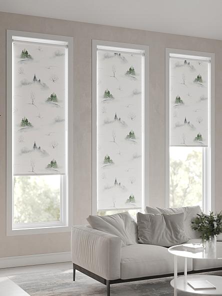 Рулонная штора для кухни для детской Лимкис - 07 - ширина 52 см - фото 6