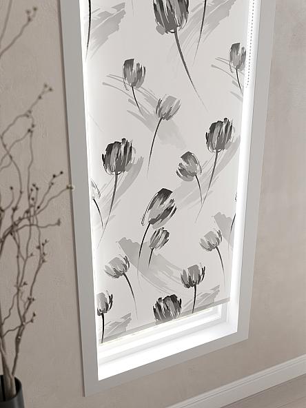 Рулонная штора для кухни для детской Лимкис - 12 - ширина 52 см - фото 4