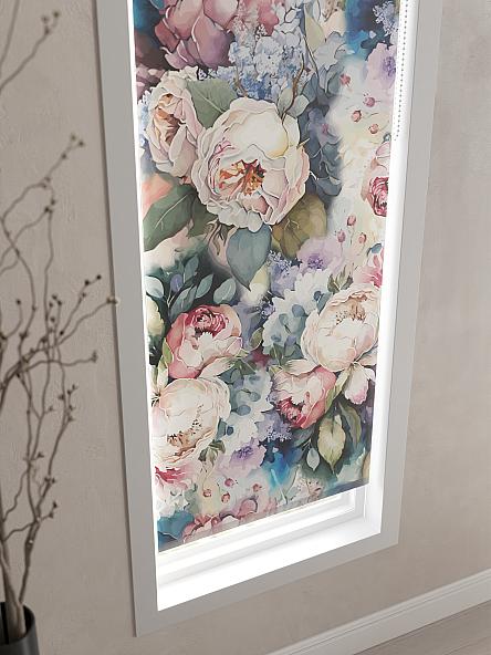 Рулонная штора для кухни для детской Лимкис - 26 - ширина 52 см - фото 4