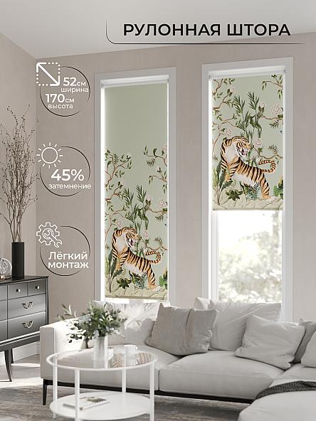 Рулонная штора для кухни для детской Лимкис - 27 - ширина 52 см - фото 2