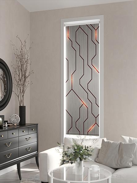 Рулонная штора для кухни для детской Лимкис - 29 - ширина 52 см - фото 3