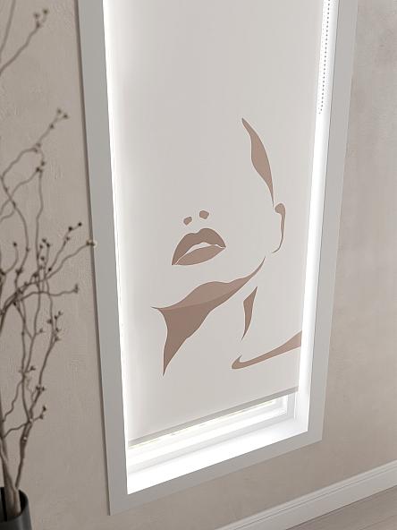 Рулонная штора для кухни для детской Лимкис - 35 - ширина 52 см - фото 4