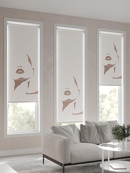 Рулонная штора для кухни для детской Лимкис - 35 - ширина 52 см - фото 6