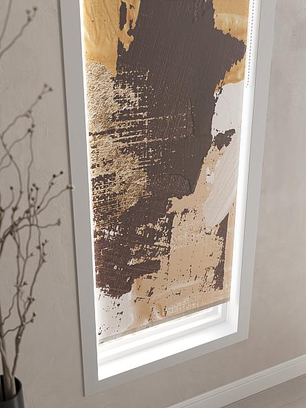 Рулонная штора для кухни для детской Лимкис - 36 - ширина 52 см - фото 4