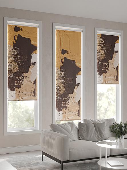 Рулонная штора для кухни для детской Лимкис - 36 - ширина 52 см - фото 6