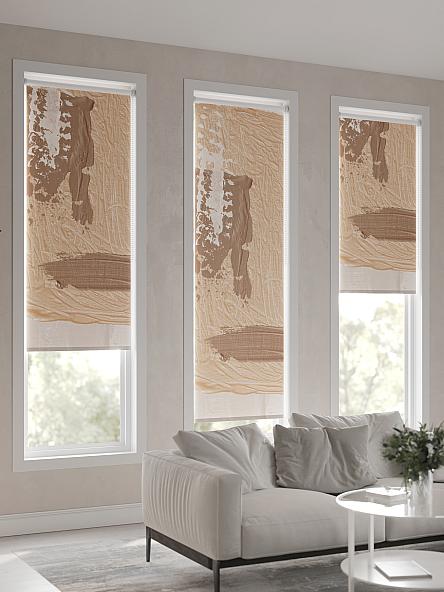 Рулонная штора для кухни для детской Лимкис - 37 - ширина 52 см - фото 6