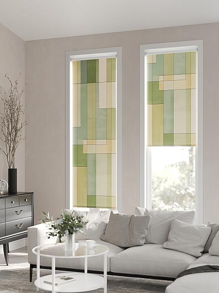 Рулонная штора для кухни для детской Лимкис - 38 - ширина 52 см