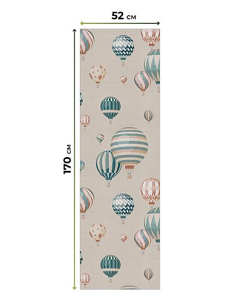 Рулонная штора для кухни для детской Лимкис - 40 - ширина 52 см - фото 5