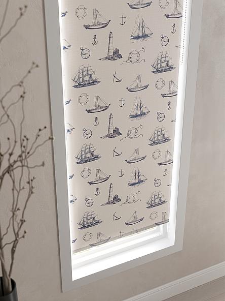 Рулонная штора для кухни для детской Лимкис - 42 - ширина 52 см - фото 4