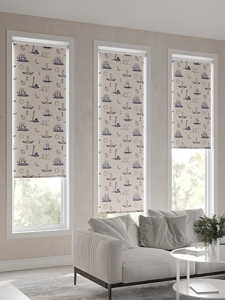 Рулонная штора для кухни для детской Лимкис - 42 - ширина 52 см - фото 6