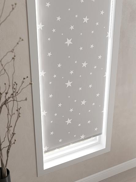 Рулонная штора для кухни для детской Лимкис - 44 - ширина 52 см - фото 4