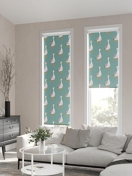 Рулонная штора для кухни для детской Лимкис - 54 - ширина 52 см