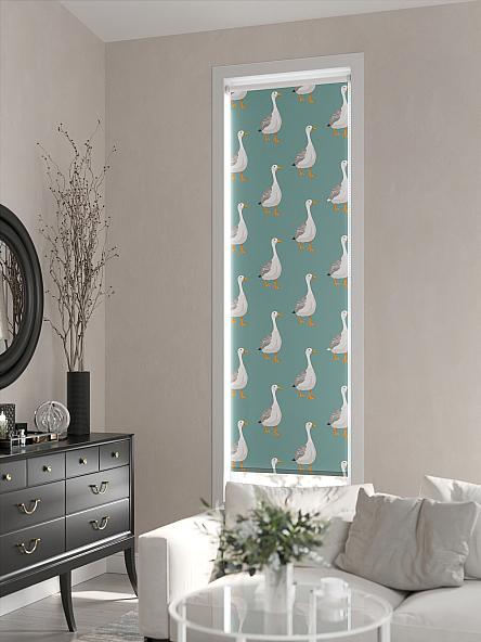 Рулонная штора для кухни для детской Лимкис - 54 - ширина 52 см - фото 3