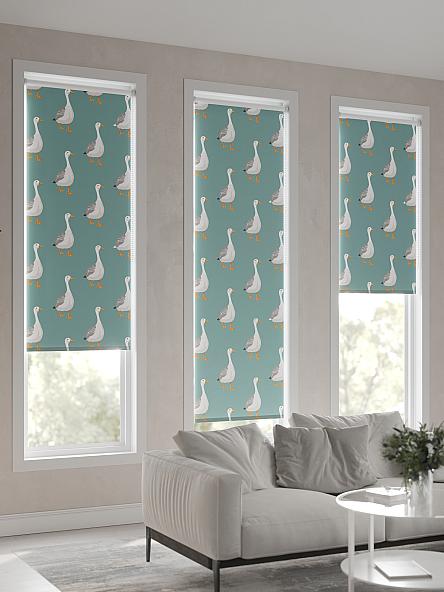 Рулонная штора для кухни для детской Лимкис - 54 - ширина 52 см - фото 6