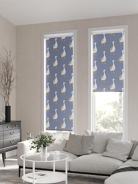 Рулонная штора для кухни для детской Лимкис - 55 - ширина 52 см