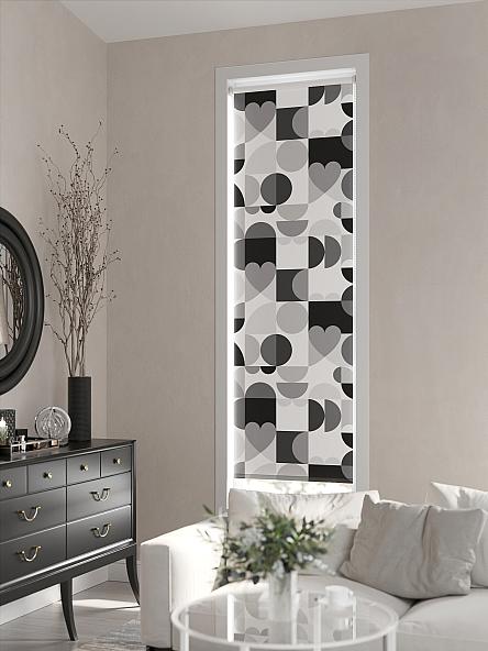 Рулонная штора для кухни для детской Лимкис - 59 - ширина 52 см - фото 3