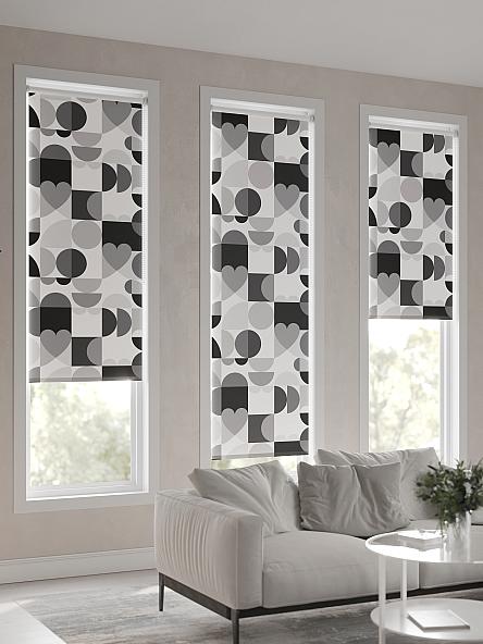 Рулонная штора для кухни для детской Лимкис - 59 - ширина 52 см - фото 6