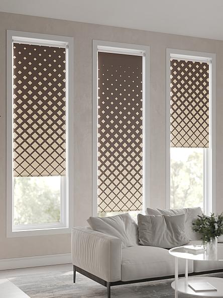 Рулонная штора для кухни для детской Лимкис - 61 - ширина 52 см - фото 6