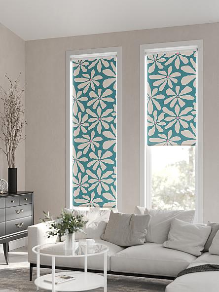 Рулонная штора для кухни для детской Лимкис - 62 - ширина 52 см