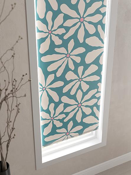 Рулонная штора для кухни для детской Лимкис - 62 - ширина 52 см - фото 4