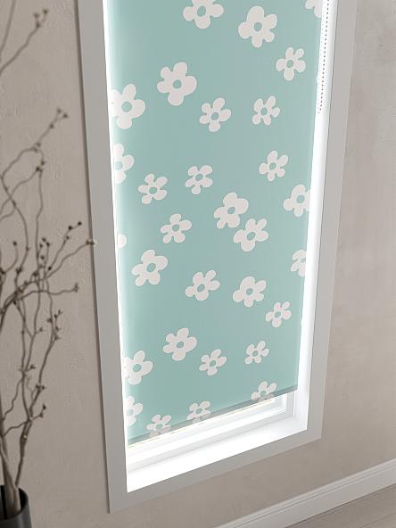 Рулонная штора для кухни для детской Лимкис - 64 - ширина 52 см - фото 4