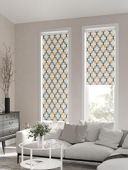 Рулонная штора для кухни для детской Лимкис - 66 - ширина 52 см