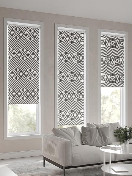 Рулонная штора для кухни для детской Лимкис - 68 - ширина 52 см - фото 6